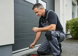 Garagenöffnung in den Quadraten