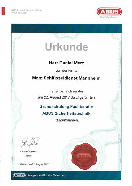 Fachberater Sicherheitstechnik Brühl Schlüsseldienst Festpreis